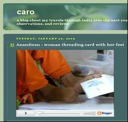 andawan Video of woman threading with her feet.