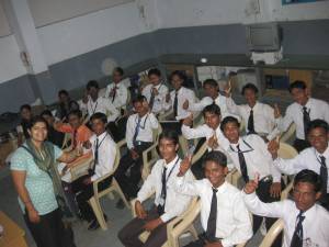 Pooja w/ the CRS Class. 