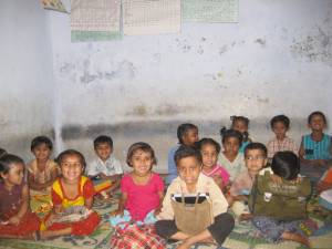 Pre-school education. 